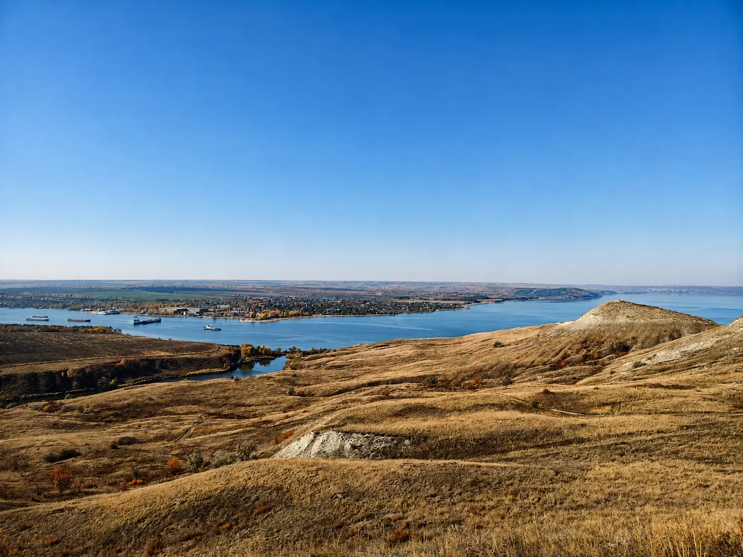Арбуга осенью, село Криуши, Ульяновская область